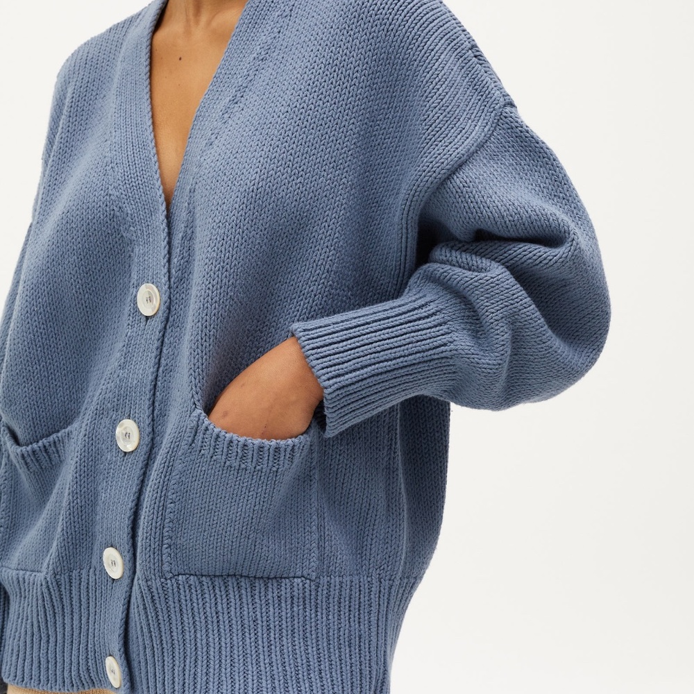 BABAA cardigan no16 midnight ocean